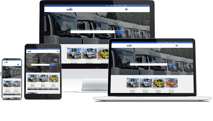 Grand Motor Group Website Mockup